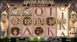 Divine Fortune - Free Spins Feature