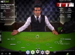 NetEnt Live Blackjack