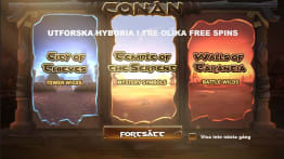 Conan Free Spins