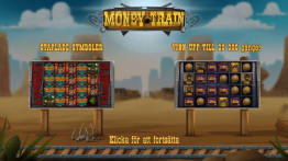 Money Train Startskärm
