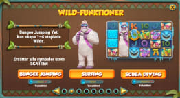 Hotel Yeti-Way bonusfunktioner