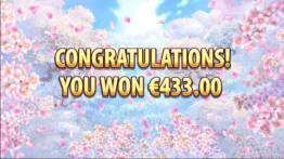 Sakura Fortune stor gevinst