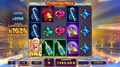 Christmas Plaza DoubleMax - Tiradas Gratis