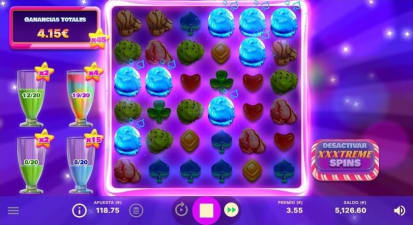 Función XXXtreme Spins