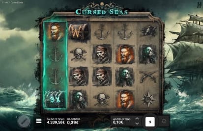 Tragaperras online Cursed Seas