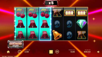 Twin Spin XXXtreme - Función Twin Reel