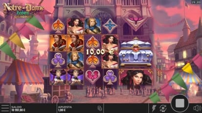 Tragaperras online Notre-Dame Tales GigaBlox