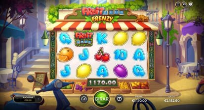 Tragaperras online Fruit Shop Frenzy