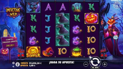 Tragaperras online Infective Wild