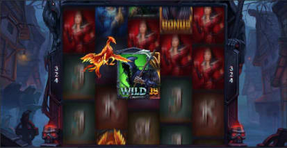 Hyppivät ja kävelevät wild-symbolit