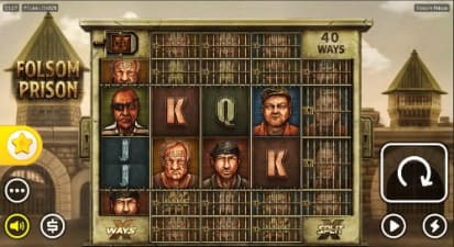 Folsom Prison slotti - Pääpeli