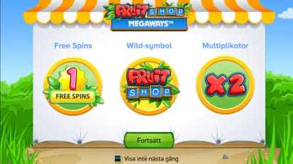 Fruit Shop Megaways Free Spins