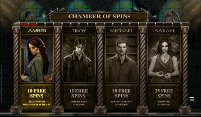 Immortal Romance Free Spins