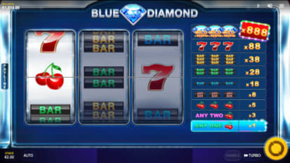 Spilleautomaten Blue Diamond