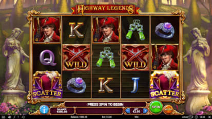 Spilleautomaten Highway Legends