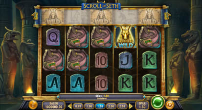Casinospillet Scroll of Seth