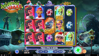 Invading Las Vegas Christmas