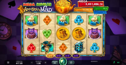 Tragaperras bote progresivo Jackpot Absolootly Mad Mega Moolah