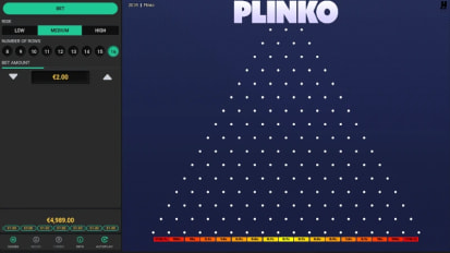 Plinko fra Hacksaw