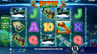 spilleautomaten Big Bass Mission Fishin’
