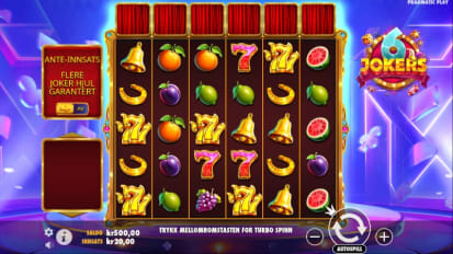 6 Jokers spilleautomat