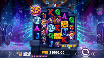 Gratisspinn Vampy Party