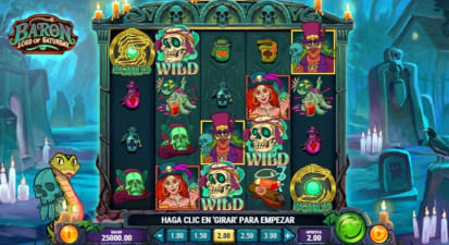 Tragaperras online Baron Lord of Saturday