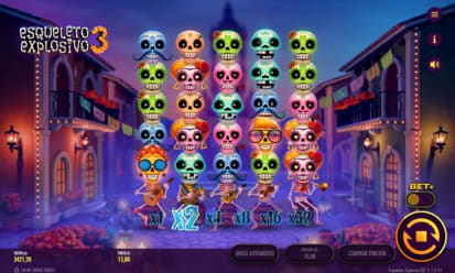 Tragaperras online Esqueleto Explosivo 3