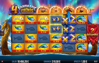 4 Fantastic Vikings Go Fishing - Tiradas Gratis