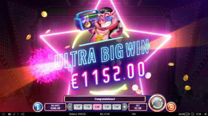Piggy Blitz Disco Gold gevinst