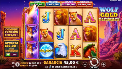 Tragaperras online Wolf Gold Ultimate