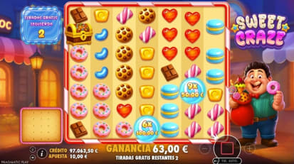 Sweet Craze - Tiradas gratis