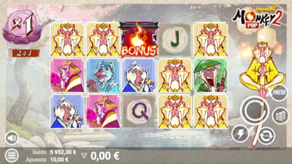 Tragaperras Monkey Pop 2