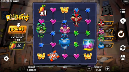 Spilleautomaten Robbits