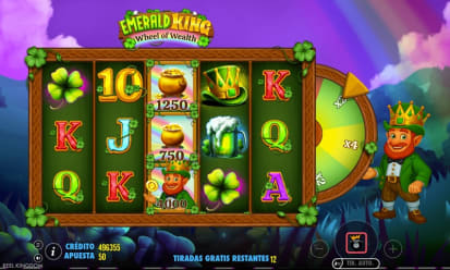 Emerald King Wheel of Wealth - Tiradas Gratis