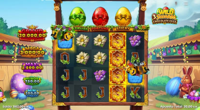 Tragaperras Wild Swarm 3 Chocolate Eggs