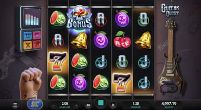 Tragaperras online Guitar Quest
