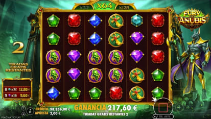 Fury of Anubis - Tiradas gratis