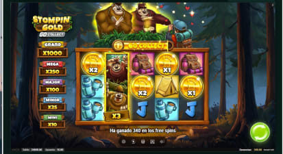 Tragaperras online Stompin' Gold