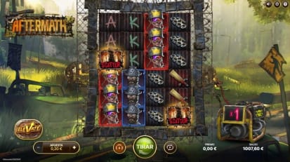 Tragaperras online Aftermath