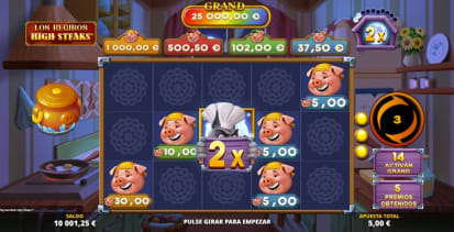 Big Bad Wolf: High Steaks - Tiradas gratis