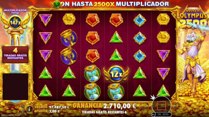 Gates of Olympus 2500 - Tiradas gratis