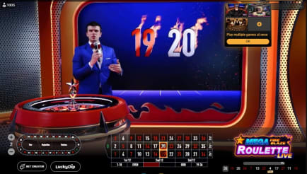 Mega Fire Blaze Roulette (LIVE)
