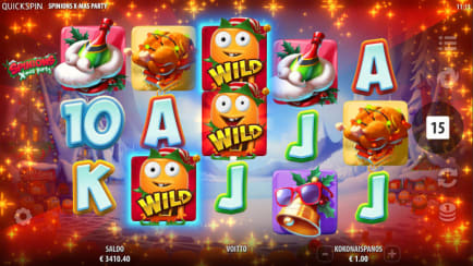 Spinions X-mas Party kolikkopeli