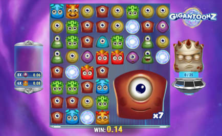 Gigantoonz kolikkopeli