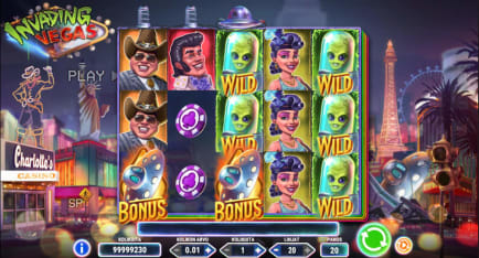 Invading Vegas slotti