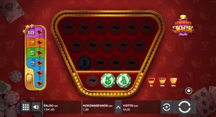 Generous Jack kolikkopeli