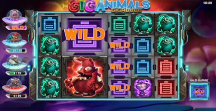 Giganimals GigaBlox kolikkopeli