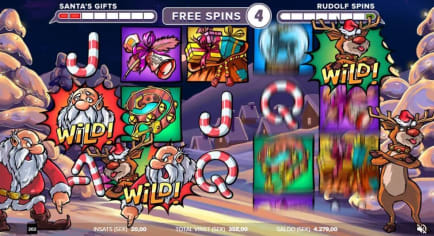 Santa vs Rudolf Free Spins