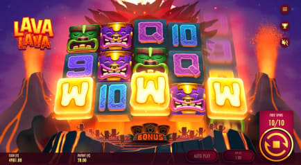 Lava Lava slot free spins